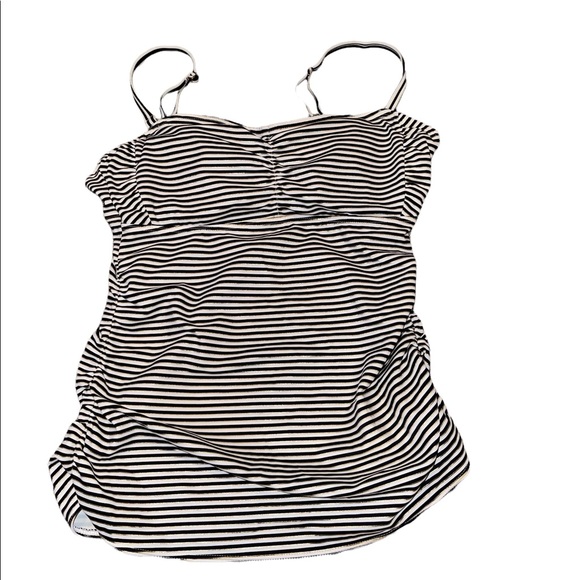 Soma Swim Bandeau Striped Tankini Top - Picture 7 of 16